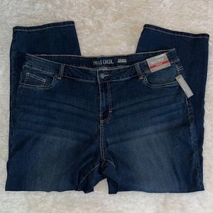 Women’s Straight Leg Jeans Stretch Plus Size 24S